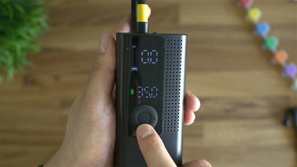 Airmoto auto shut-off stopping inflation at the set PSI