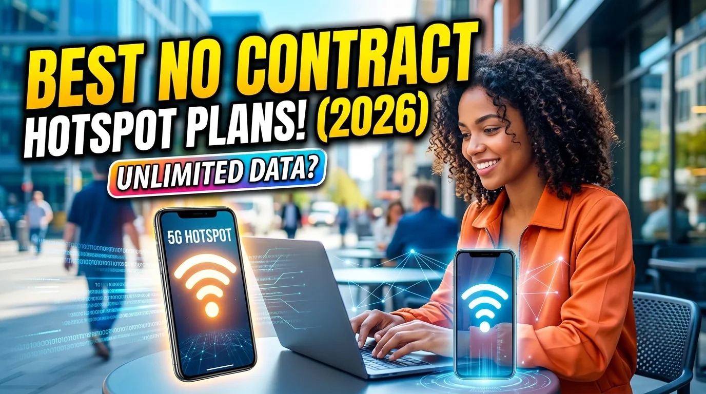 Best No Contract Mobile Hotspot Plans in 2026 — no contract mobile hotspot | GearPuff