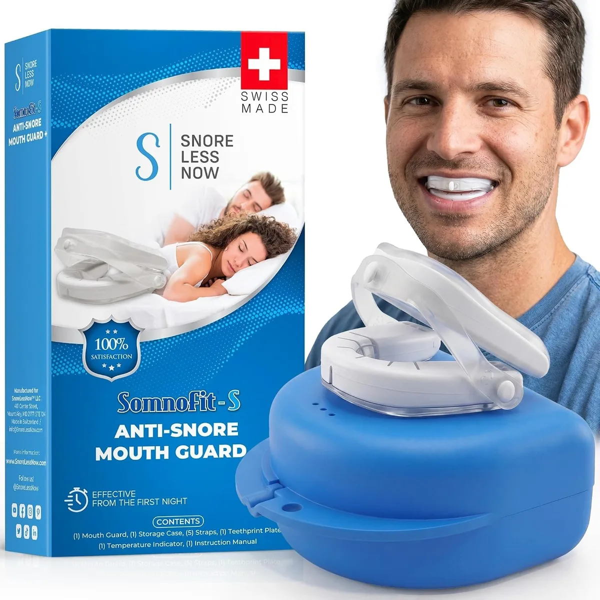 Somnofit-S anti-snore mouth guard