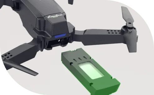 The battery is the limit on every flight, plan short sessions