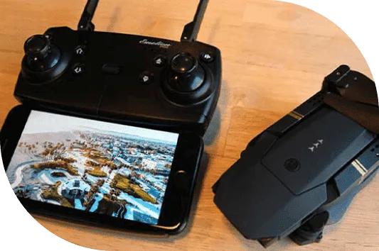 Cyber Falcon camera output, wide HD footage at 60fps