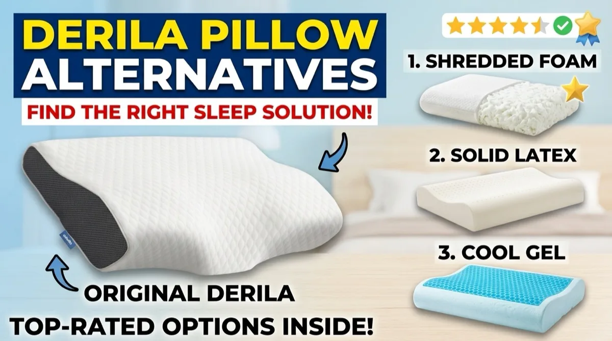 Derila Pillow Alternatives: 5 Options Actually Worth Considering — derila pillow alternatives | GearPuff