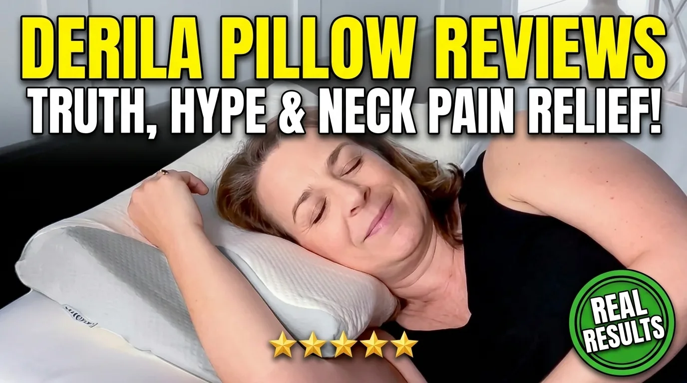 Derila Pillow Reviews 2026: I Tested It for 4 Weeks, Here's the Truth — derila pillow review | GearPuff