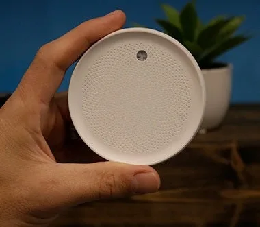 Dodow's portable design, take it anywhere you sleep