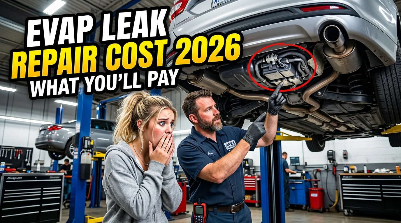 Evap Leak Repair Cost in 2026: What You'll Actually Pay — evap leak repair cost | GearPuff