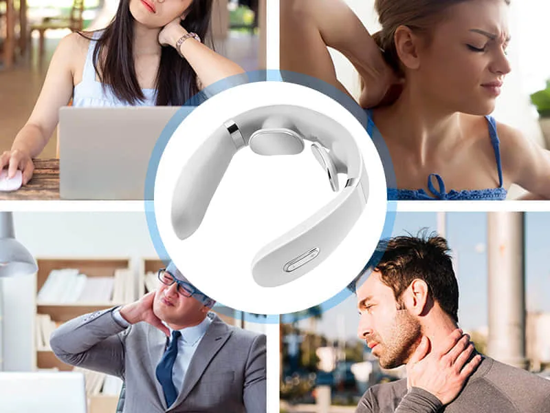 Hilipert neck massager infrared therapy feature easing muscle tension