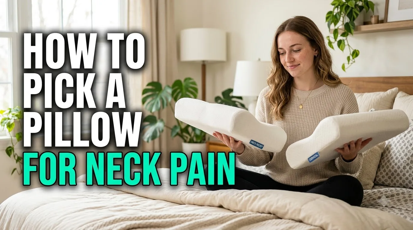 How to Pick a Pillow for Neck Pain: What Actually Matters — how to pick a pillow for neck pain | GearPuff