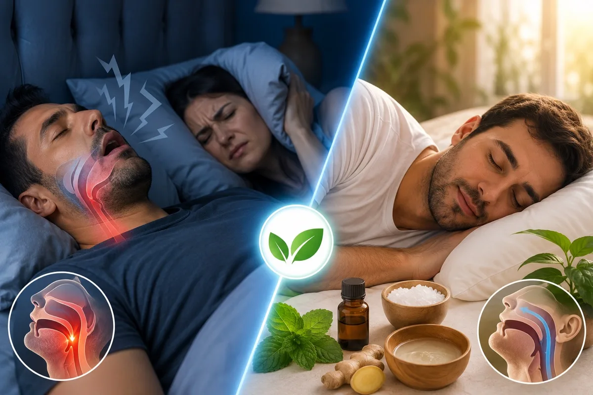How to Stop Snoring Naturally (Without Surgery) — how to stop snoring naturally | GearPuff