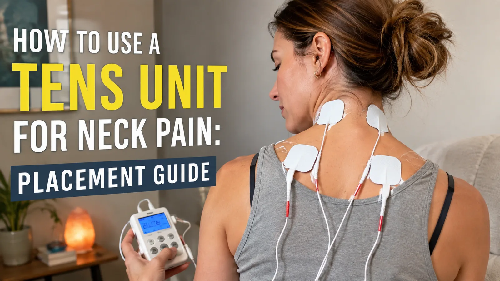 How to Use a TENS Unit for Neck Pain: Placement Guide — how to use a tens unit for neck pain | GearPuff