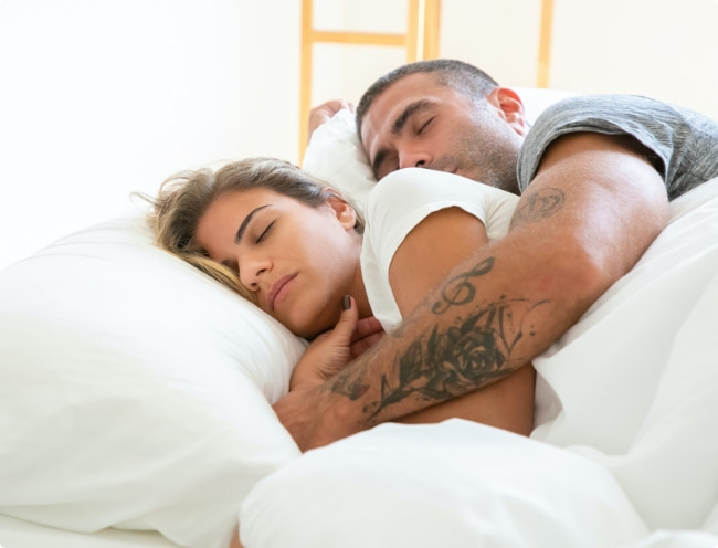 SnoreRX helps couples sleep better by reducing snoring