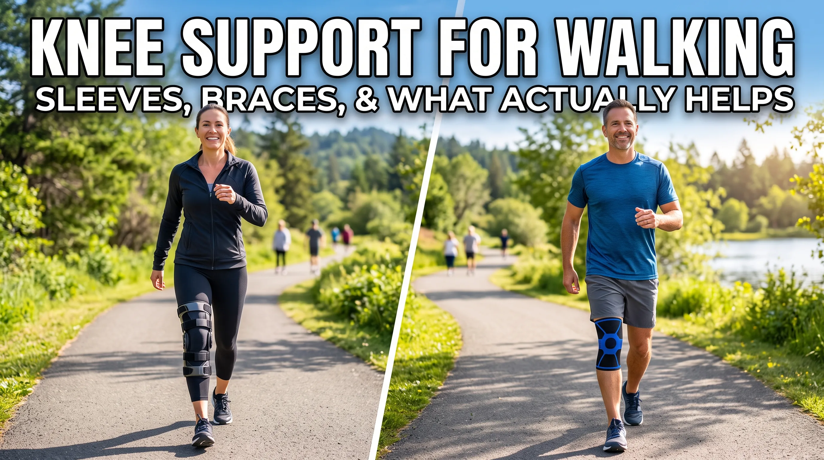 Knee Support for Walking: Sleeves, Braces, and What Actually Helps — knee support for walking | GearPuff