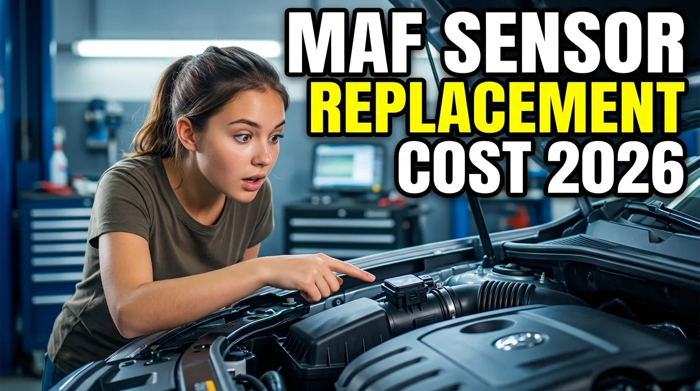 MAF Sensor Replacement Cost in 2026: Clean or Replace? — MAF sensor replacement cost | GearPuff