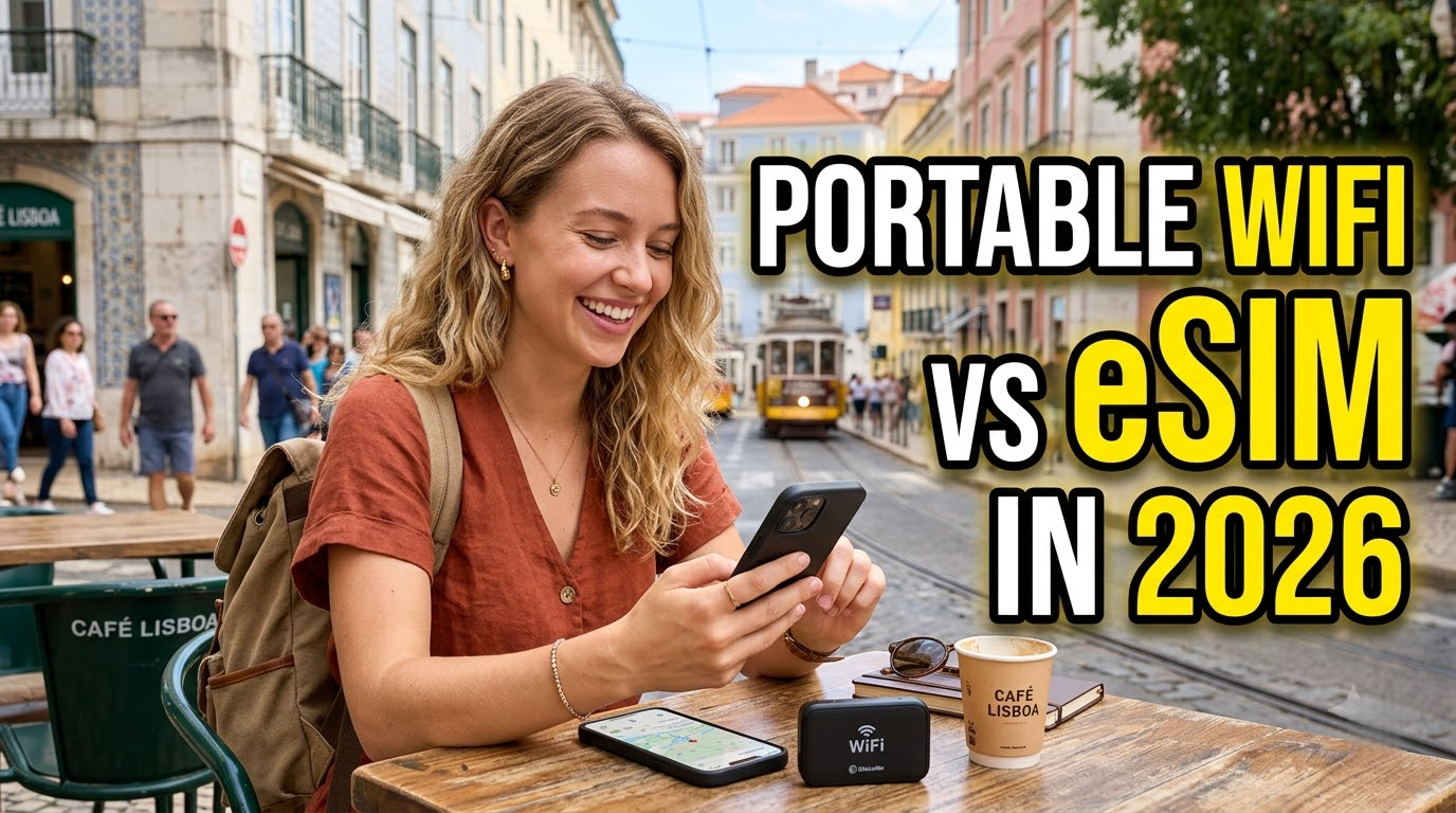 Portable WiFi vs eSIM in 2026: Which Is Better for Travel? — portable wifi vs esim | GearPuff