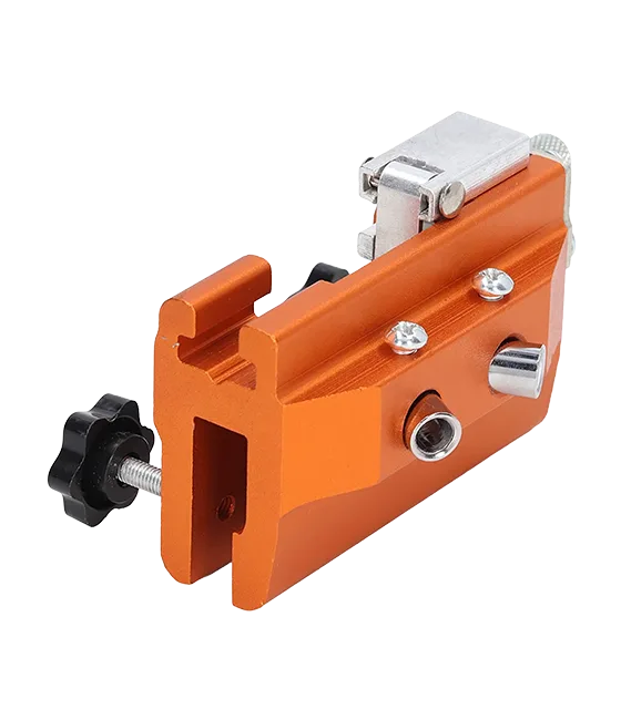 SawShark clamp-on chainsaw sharpener product close-up