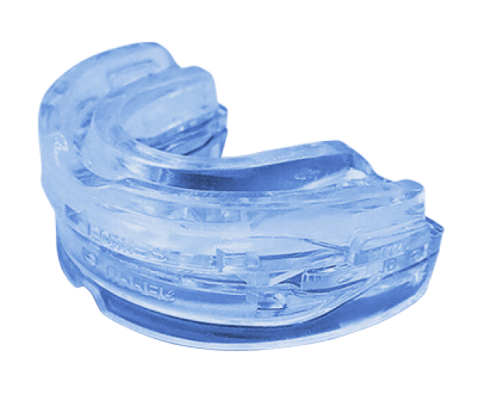 SleepZee and SnoreRx Plus side by side, a soft boil-and-bite device and a precise adjustable MAD