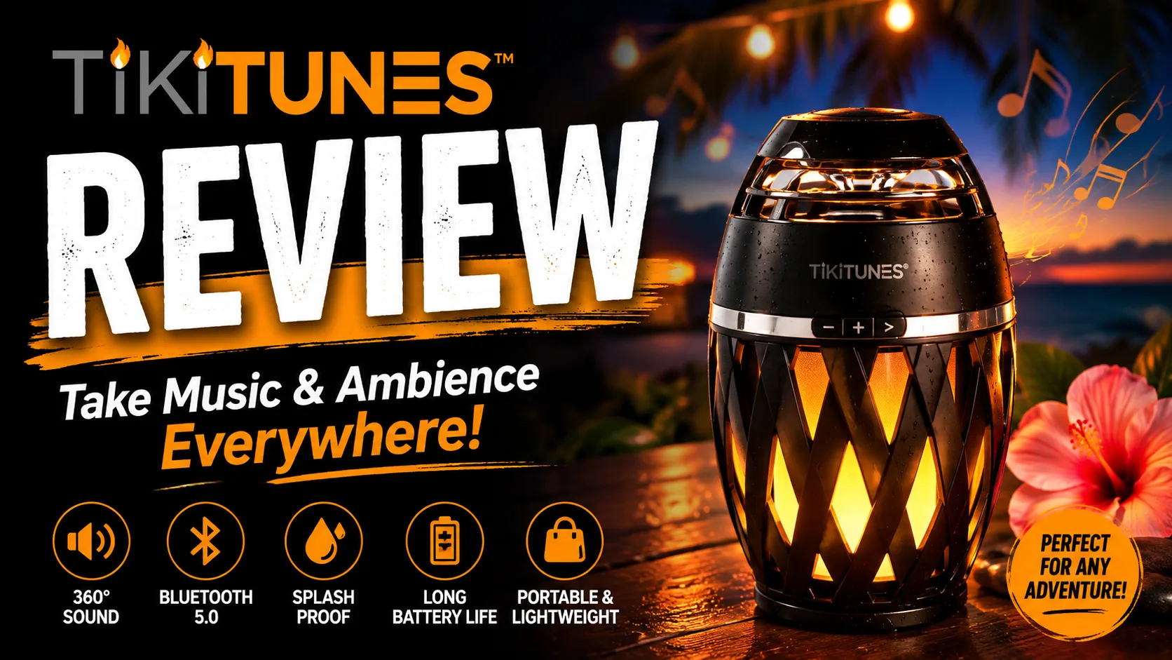 Tiki Tunes Review 2026: Does This Tiki Torch Speaker Work? — tiki tunes review | GearPuff